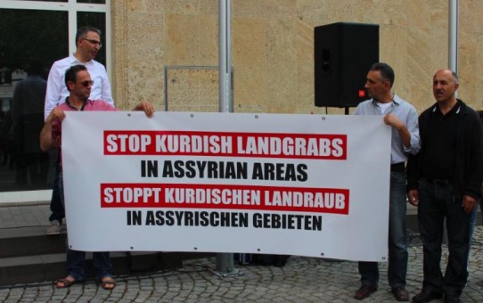 Demonstracje Asyryjczyków w Europie
