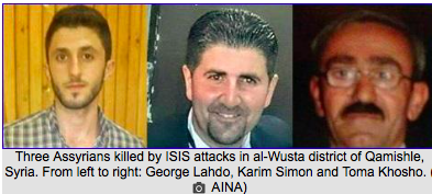 Trzech Asyryjczyków zamordowano w Kamiszli (Syria)