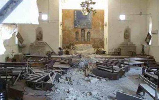 Muzułmanie odbudowują kościół w Mosulu