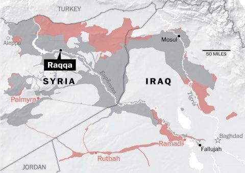 Rakka, stolica Państwa Islamskiego w Syrii, zaatakowana